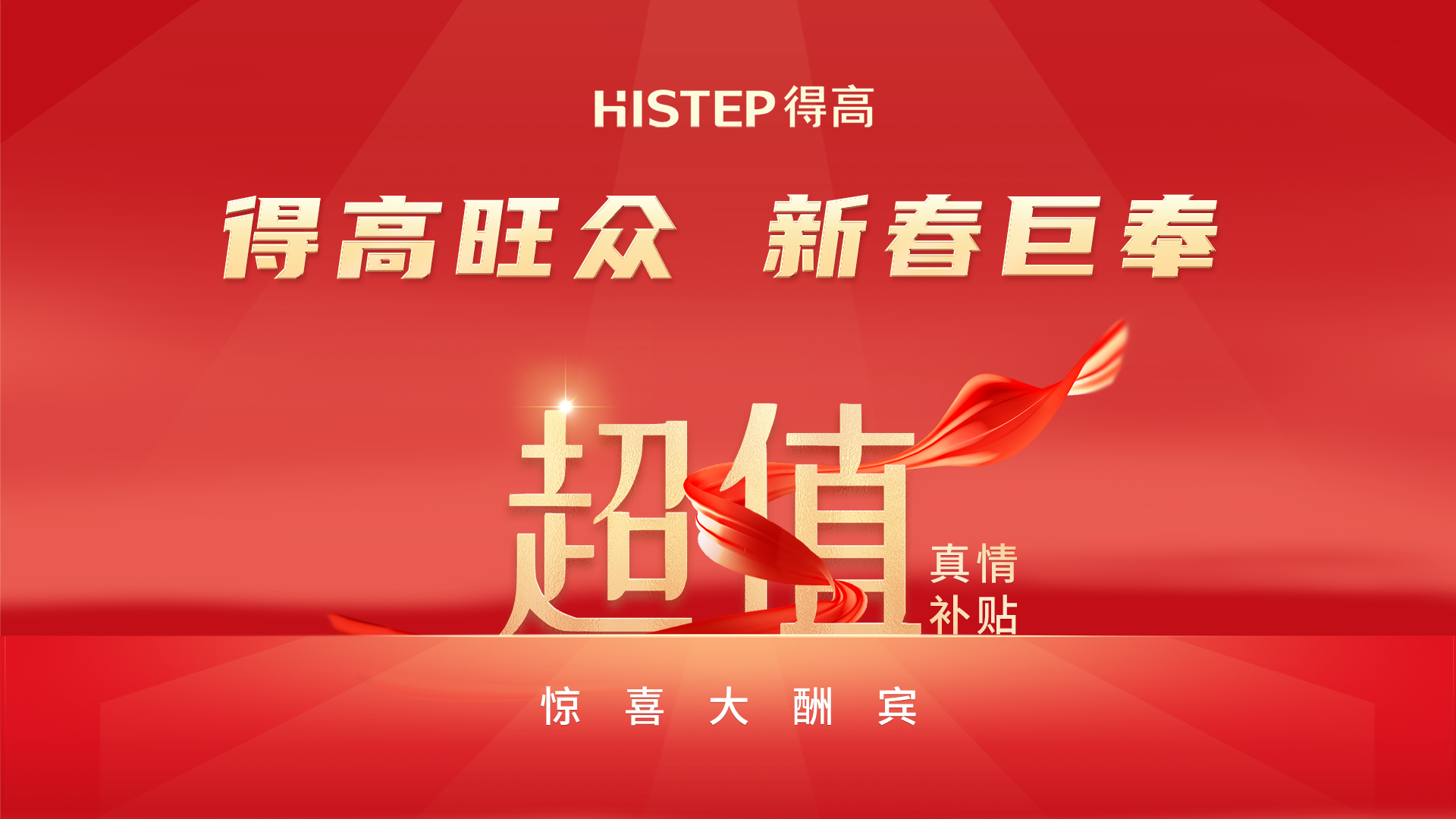得高旺眾，新春巨奉|真情超值補貼，驚喜大酬賓！